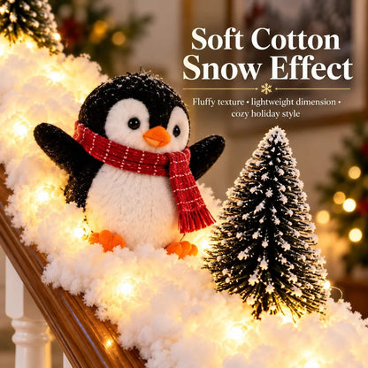 🔥Hot Sale 40% OFF🔥Playful Penguin Snowy Stair Railing Decor