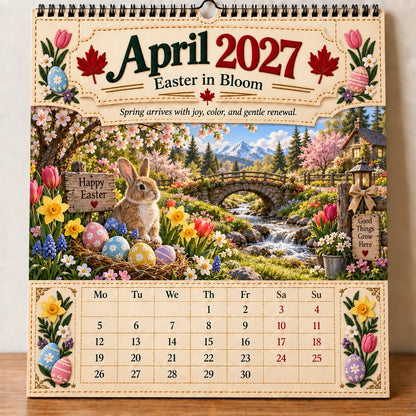 🔥LAST DAY 50% OFF 🔥🇨🇦🍁 2027 Canada 160th Anniversary Wall Calendar 🍁🇨🇦