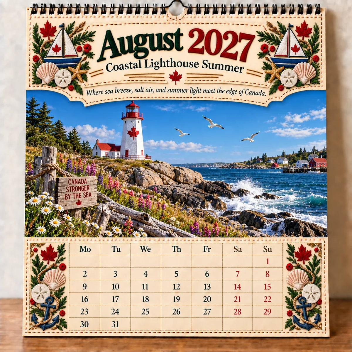 🔥LAST DAY 50% OFF 🔥🇨🇦🍁 2027 Canada 160th Anniversary Wall Calendar 🍁🇨🇦