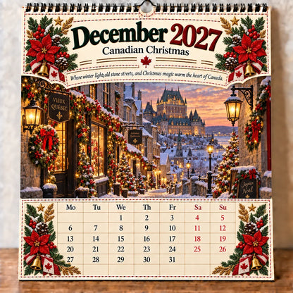 🔥LAST DAY 50% OFF 🔥🇨🇦🍁 2027 Canada 160th Anniversary Wall Calendar 🍁🇨🇦