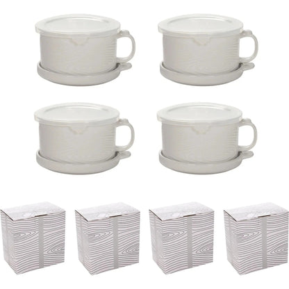🎁🎁1 PCS 25-oz Mug Meals w/ Lid-its & Gift Boxes