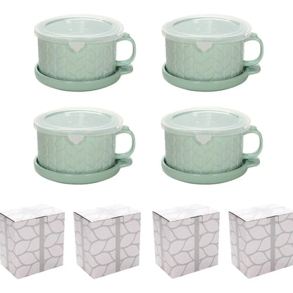 🎁🎁1 PCS 25-oz Mug Meals w/ Lid-its & Gift Boxes