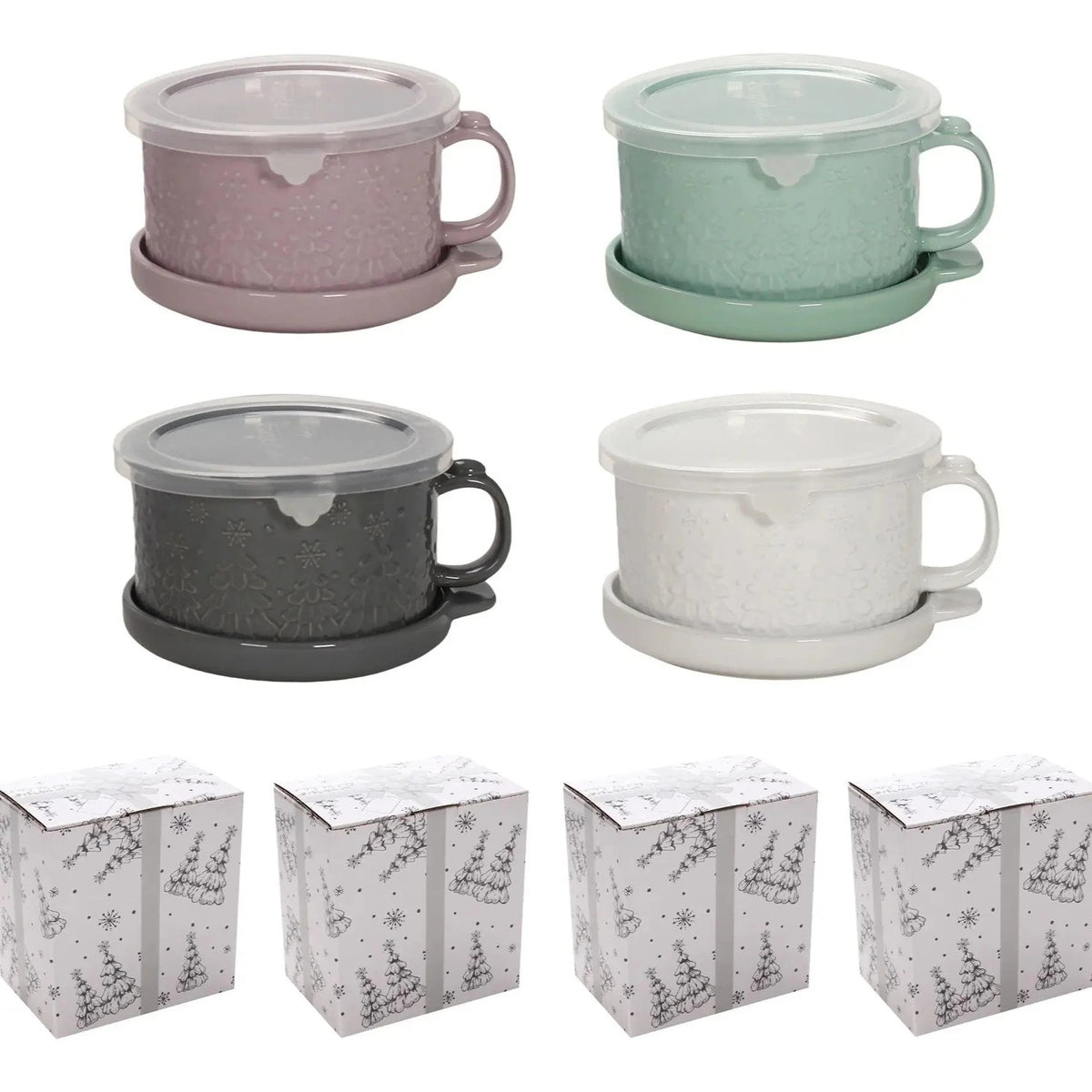 🎁🎁1 PCS 25-oz Mug Meals w/ Lid-its & Gift Boxes