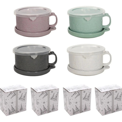 🎁🎁1 PCS 25-oz Mug Meals w/ Lid-its & Gift Boxes