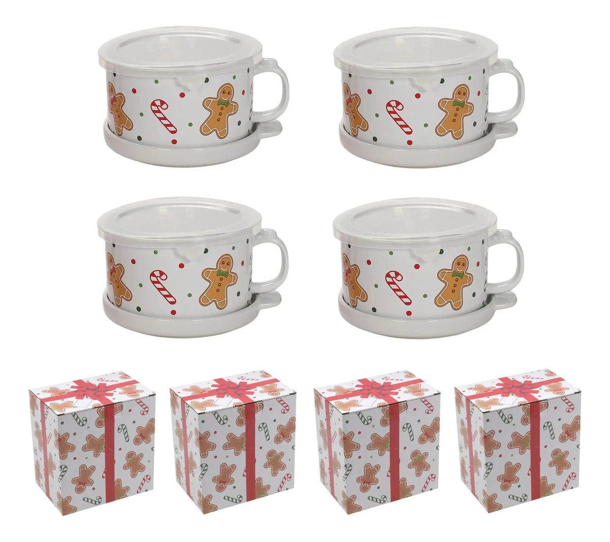🎁🎁1 PCS 25-oz Mug Meals w/ Lid-its & Gift Boxes