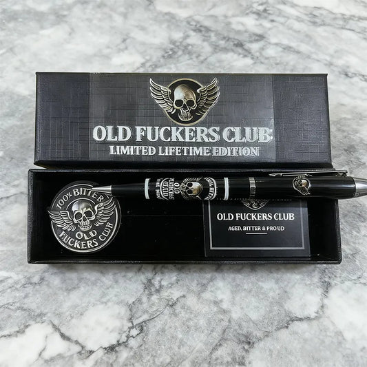 🔥Old F*ckers Club Limited Edition Pen