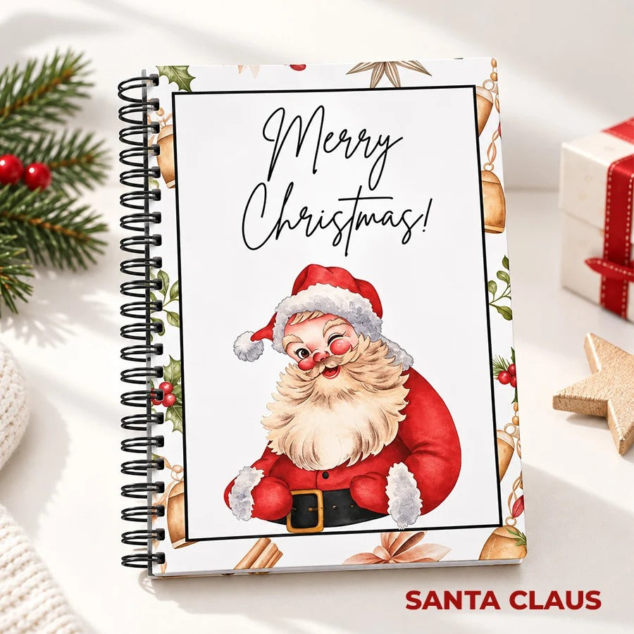 🎁50% OFF!!!-Ready for Christmas!🎅Christmas Gift Card Book, DIY Spiral-Bound Christmas Gift Card Holder Book🎁Personalized Xmas Gifts for Family, Festive & Party Supplies