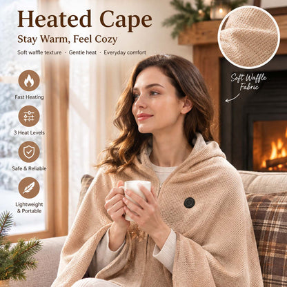 ❄️ LAST CHANCE 50% OFF Heated Wearable Blanket – Stay Warm at Your Desk Without Bulky Layers