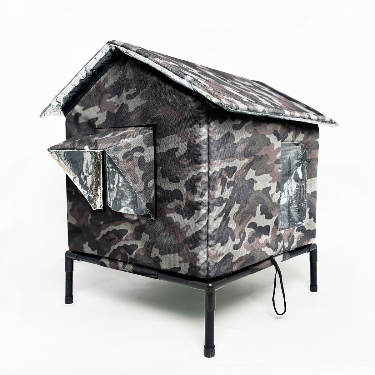 🐱 LIMITED-TIME 50% OFF!  All-Weather Elevated Outdoor Cat House – Waterproof, Insulated, Foldable 🌧️