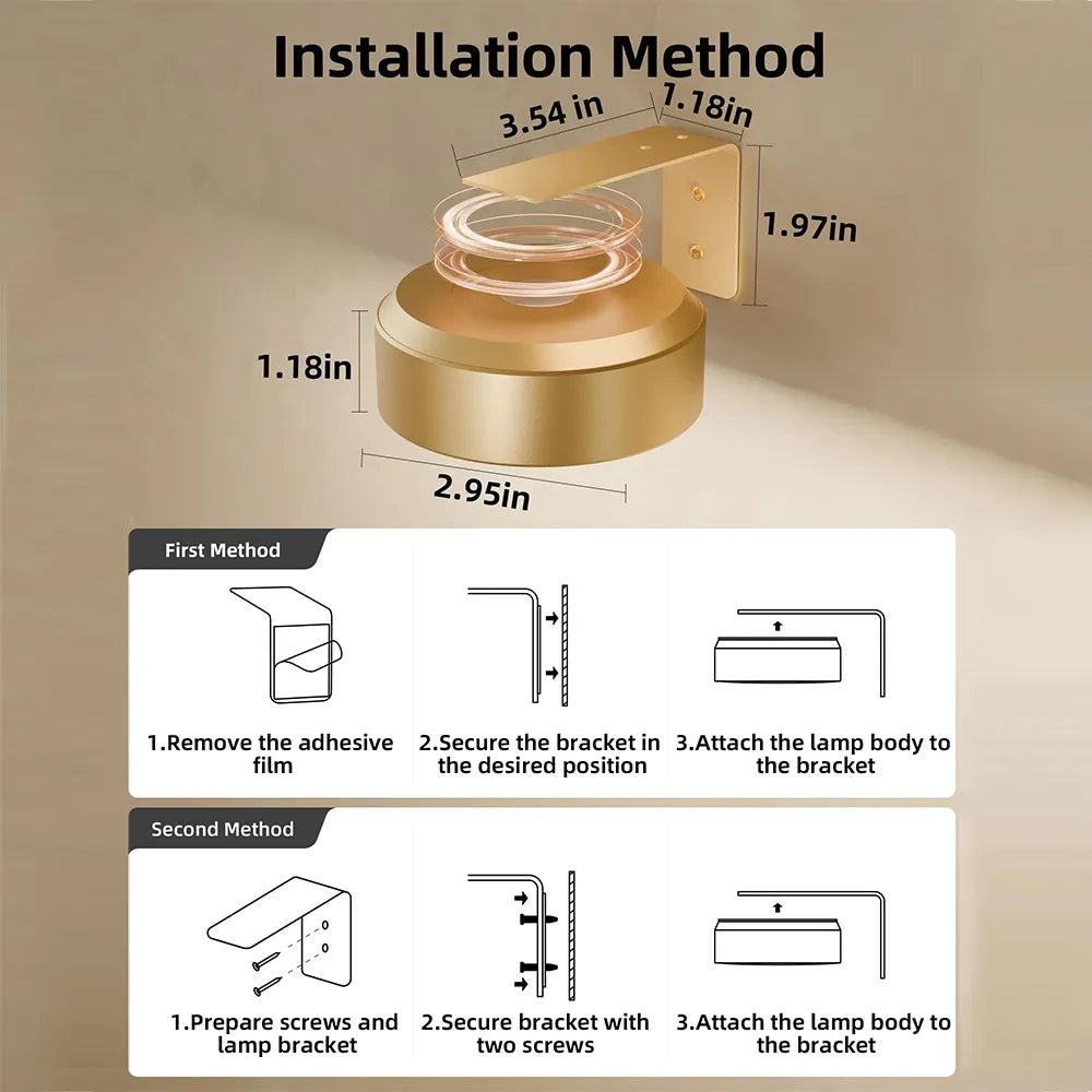 Rechargeable Picture Lights For Wall (3 Pack) 🖼️