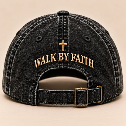 ✝️🇺🇸 Faith & Freedom American Heritage Embroidered Cap