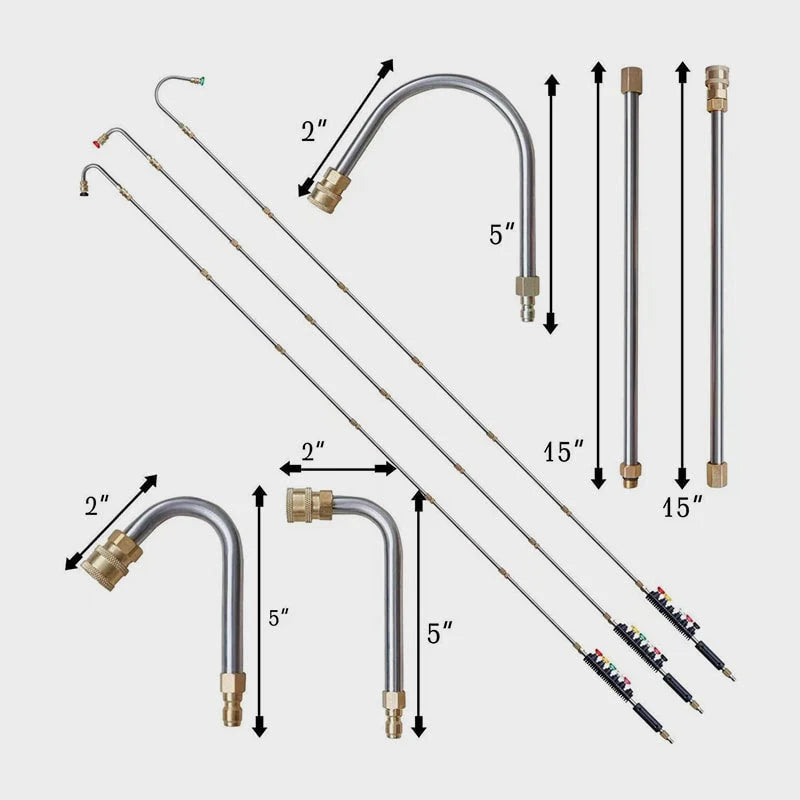 🎁 Limited-time 50% Off! 💥4000 Psi Telescopic Pressure Washer Wand — 3-in-1 Whole-home Cleaning✨
