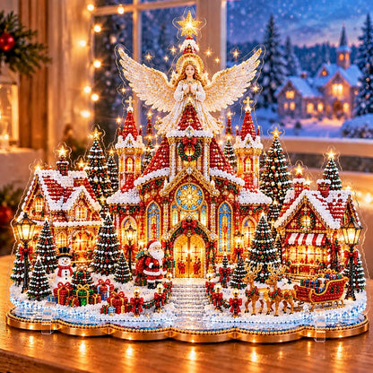 🎄❤️ DIY Christmas Village Diamond Art – Make Christmas Memories Together