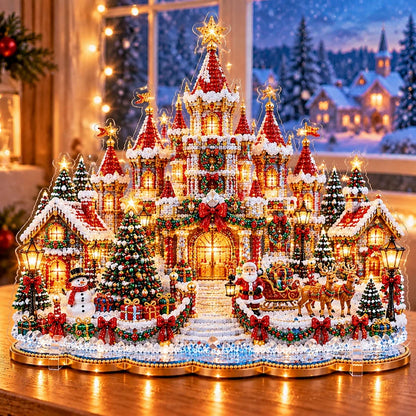 🎄❤️ DIY Christmas Village Diamond Art – Make Christmas Memories Together