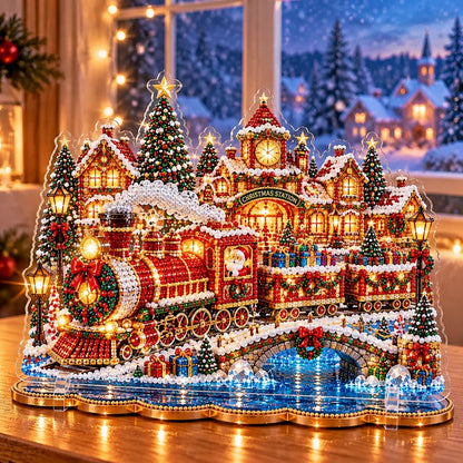 🎄❤️ DIY Christmas Village Diamond Art – Make Christmas Memories Together