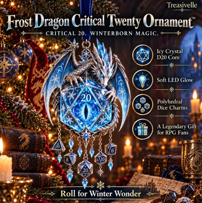 Glow Dragon Wind Chime – Illuminated Fantasy Hanging Decor with 6 Dragon Designs