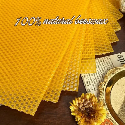 🔥HOT SALE🔥The Cozy Candle Studio – DIY Beeswax Candle Craft Kit (12-Piece Set)📢🕯️