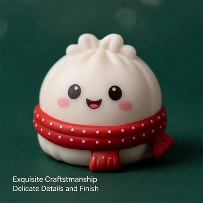 Weihnachts-Adventskalender mit Teigtaschen-Squishys