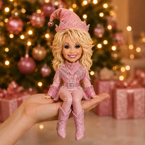 Dolly-Inspired Christmas Elf Doll