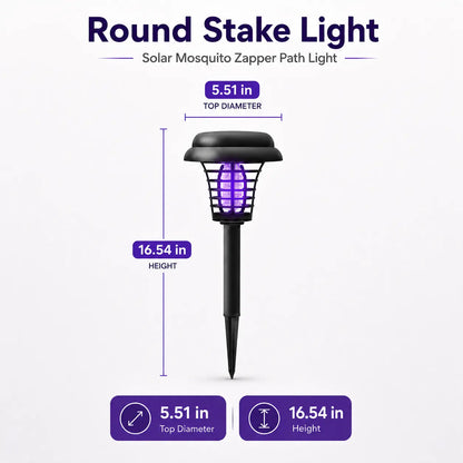 ☀️ Solar Mosquito Zapper | 2-in-1 Bug Killer & Yard Light 🦟