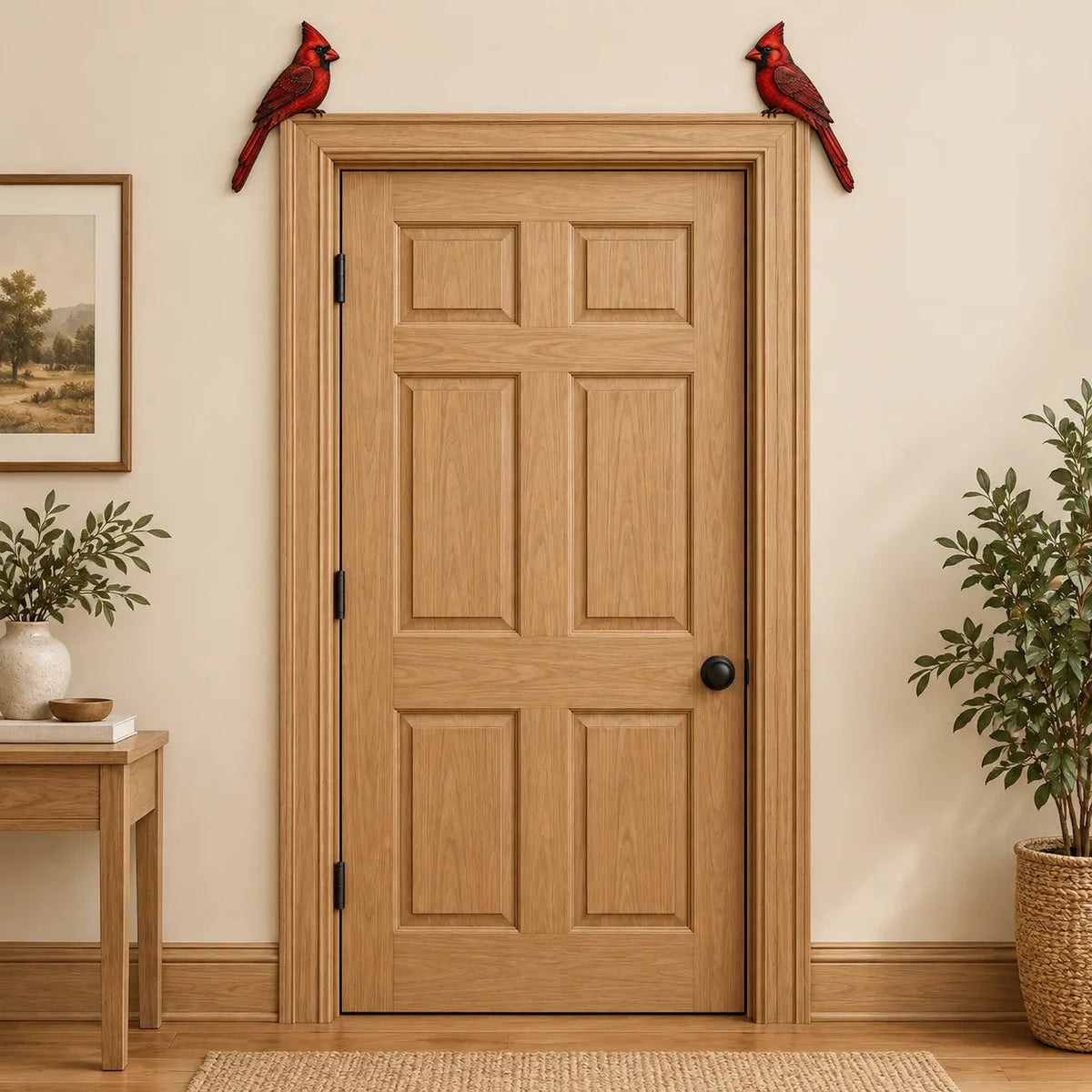 🐦 Wooden Bird Door Topper Collection | Charming Woodland Door Frame Decor
