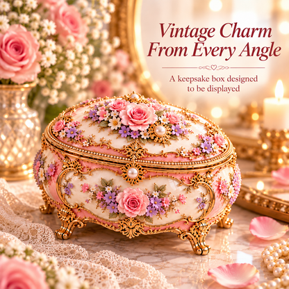 🌸 Last Day 50% OFF Floral Ballerina Music Box – A Romantic Keepsake With a Magical Butterfly Reveal 🦋