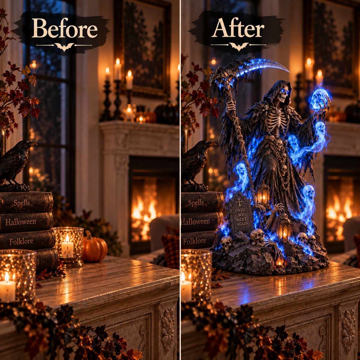 🔥 HOT SALE🔥 – 🖤The Glowing Reaper Has Arrived!
