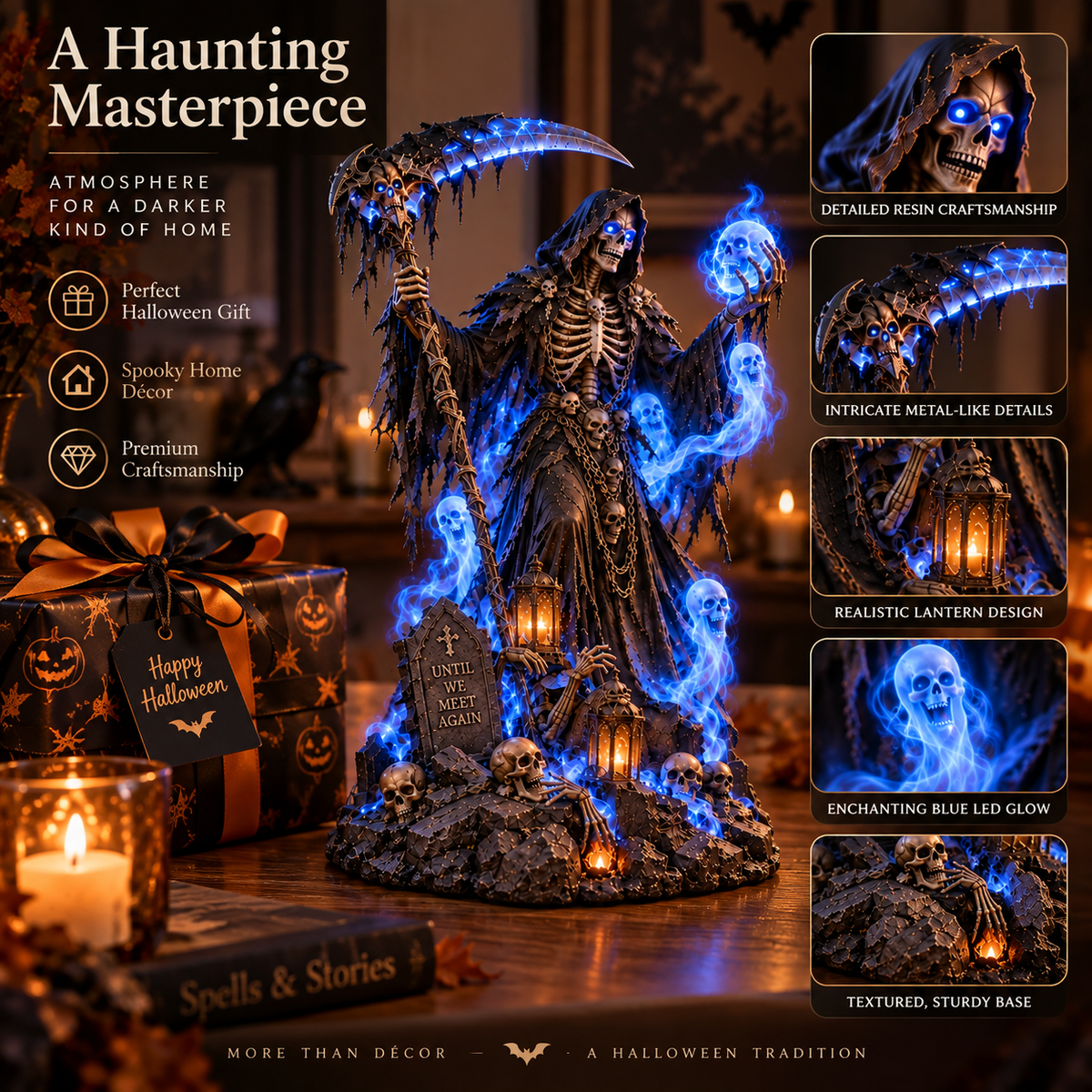 🔥 HOT SALE🔥 – 🖤The Glowing Reaper Has Arrived!