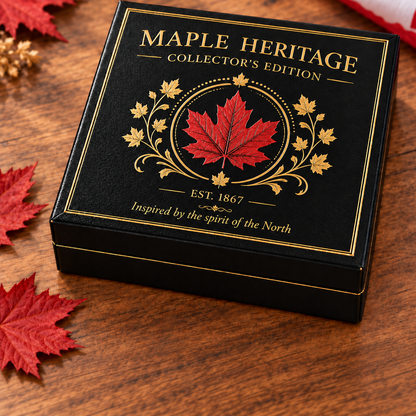 🍁 Canada 160th Anniversary “A Mari Usque Ad Mare” Tribute Badge | 3.5-Inch 3D Metal Enamel Keepsake 🇨🇦