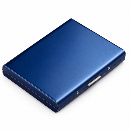 💳 Stainless Steel RFID-Blocking Card Holder