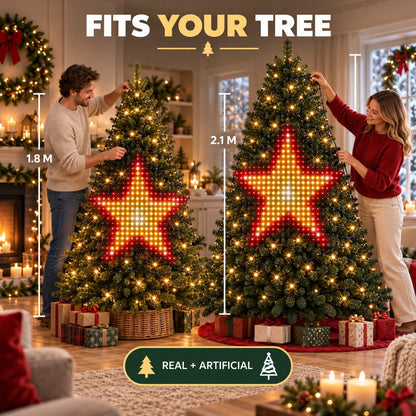 🎄 Smart Animated Christmas Tree Lights – App-Controlled Moving LED Designs