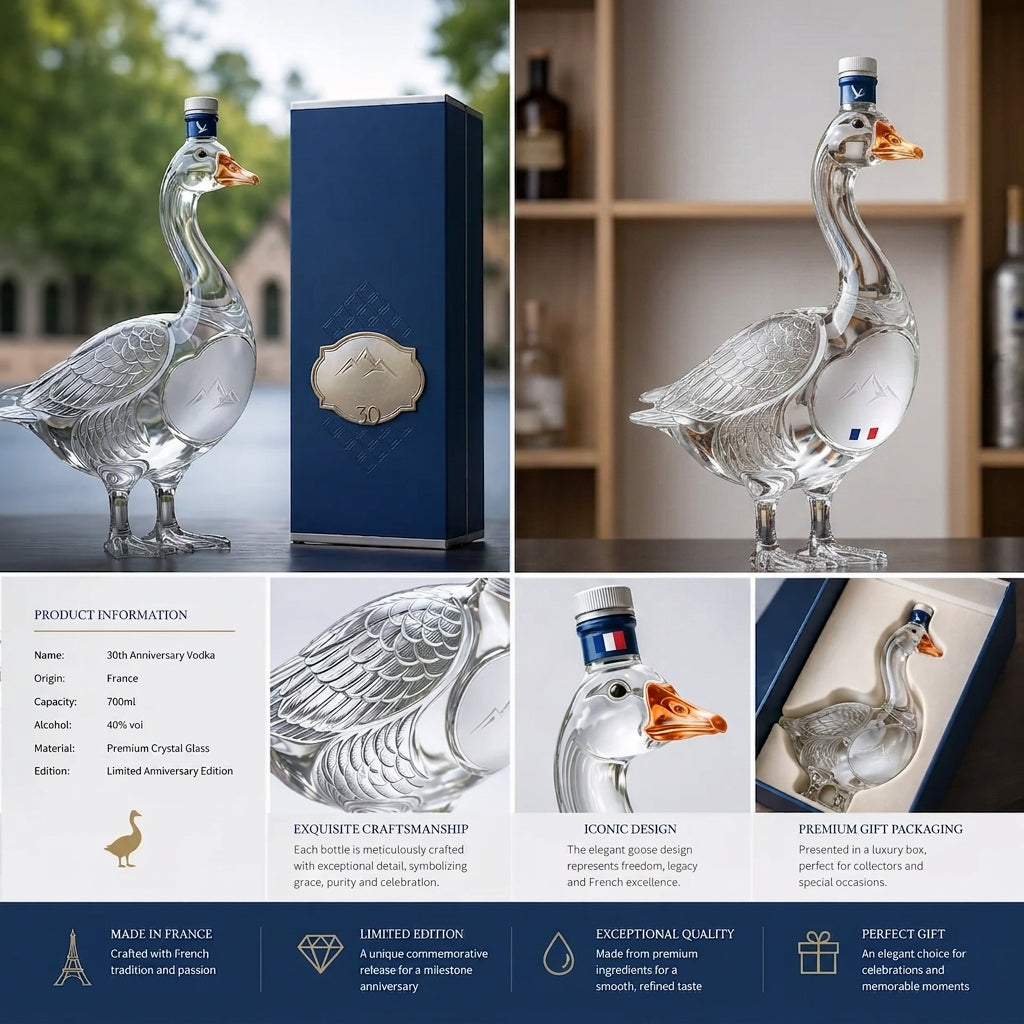 30th Anniversary Limited Edition Vodka Bottle