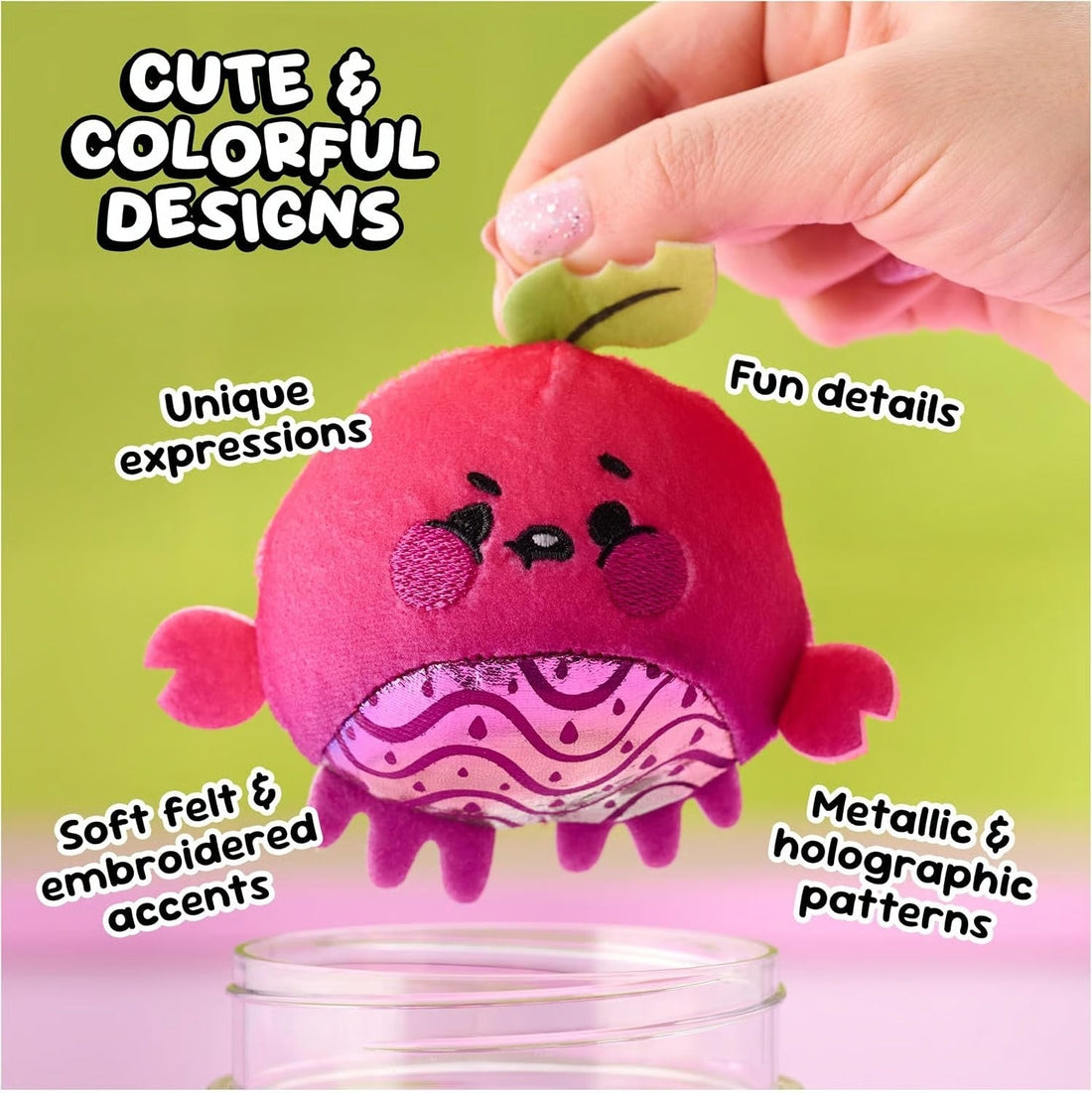 Reveal surprise squishy collectible character