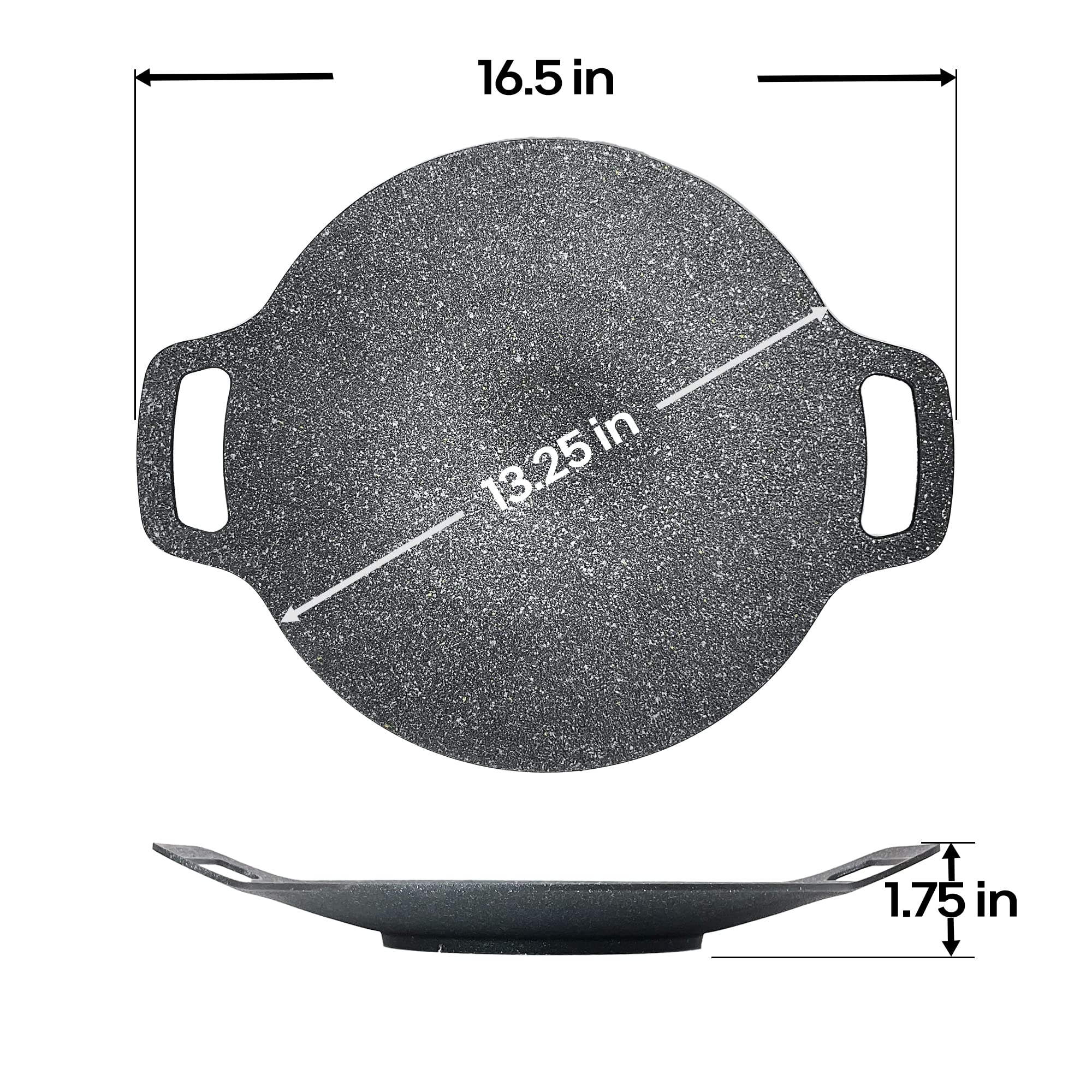 15" Versatile Grill Pan 🔥 Indoor & Outdoor Cooking