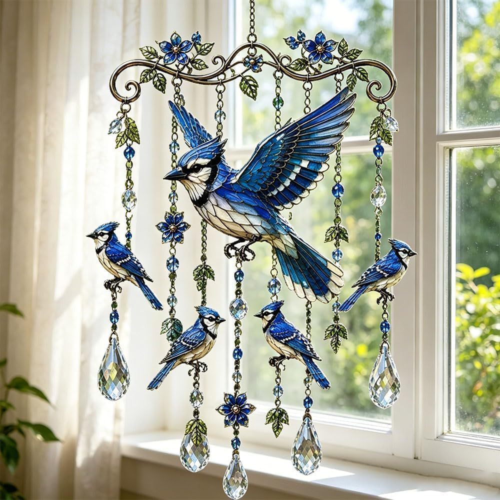 🎐Graceful Hummingbird Wind Chime, Bring Beauty, Peace To Your Garden🐦🎐