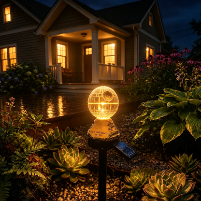 🔥 TODAY 52% OFF 🌌Turn Your Backyard Into a Sci-Fi Wonderland — 🌠Sci-Fi Starship Solar Garden Light