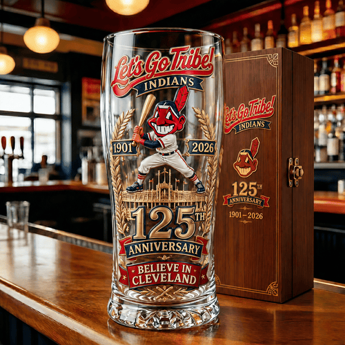 ⚾🏆 125th Anniversary Baseball Legacy Pint Glass – Commemorative Collector’s Edition
