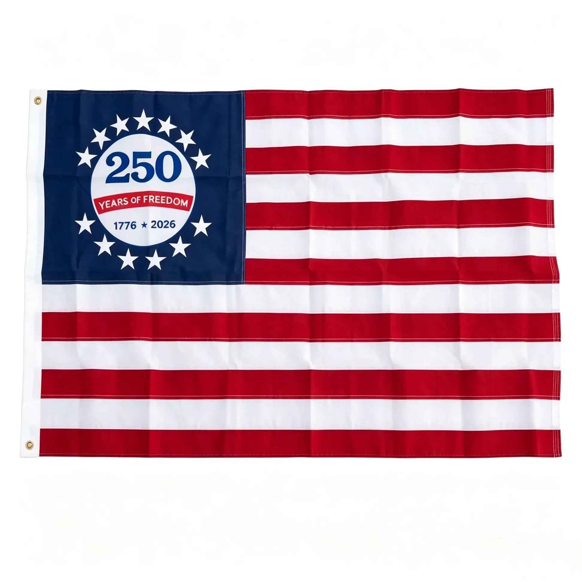 Last Day 49% OFF🔥250th Anniversary USA Commemorative Flag (3x5 Ft),Double-Sided Embroidered