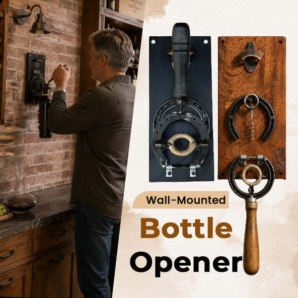 🔥 Last Day 50% Off-Wall Mounted Horseshoe Bottle Opener