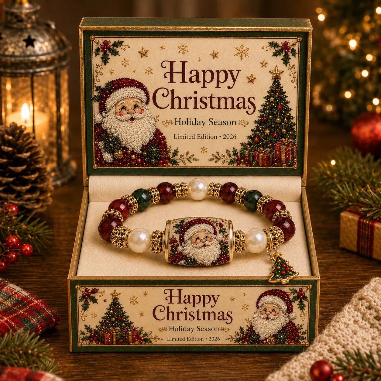 💥 Last Day 49% OFF – 🎄 Christmas Magic Collection Bracelet — Limited Edition