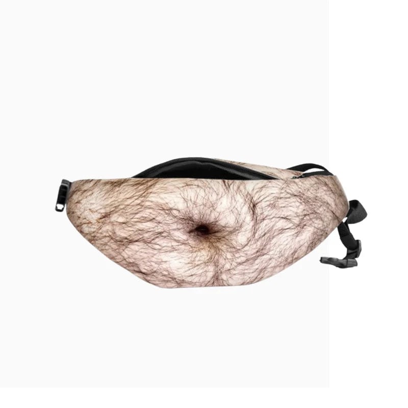 ✨Funny Belly Bag – Realistic Big Belly Novelty Waist Bag