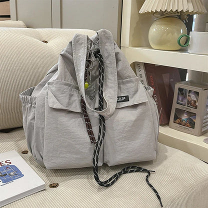 Large-Capacity Drawstring Convertible Tote Backpack👜