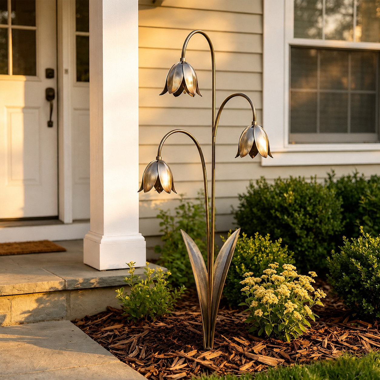 🔔 Enchanting Lily-of-the-Valley Garden Stakes – Add Charm & Gentle Melody to Your Outdoor Space