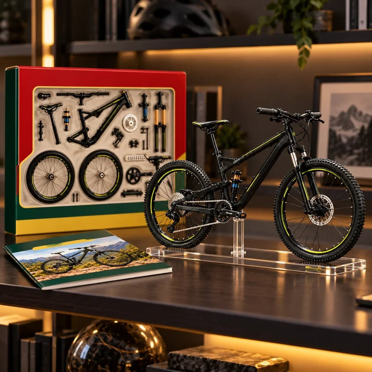🔥Limited Time 50% OFF - 🚲DIY Mountain Bike Model Kit – Build, Display & Collect