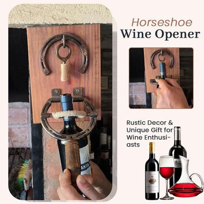 🔥 Last Day 50% Off-Wall Mounted Horseshoe Bottle Opener