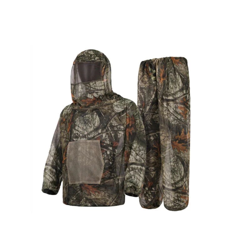 Camouflage Mosquito Hunting Suit – Breathable Bug Protection for Hunting & Outdoor Use