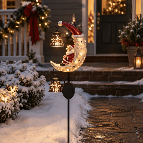 🎅⛄ ✨Santa Claus LED Garden Stake– Christmas Outdoor Decor
