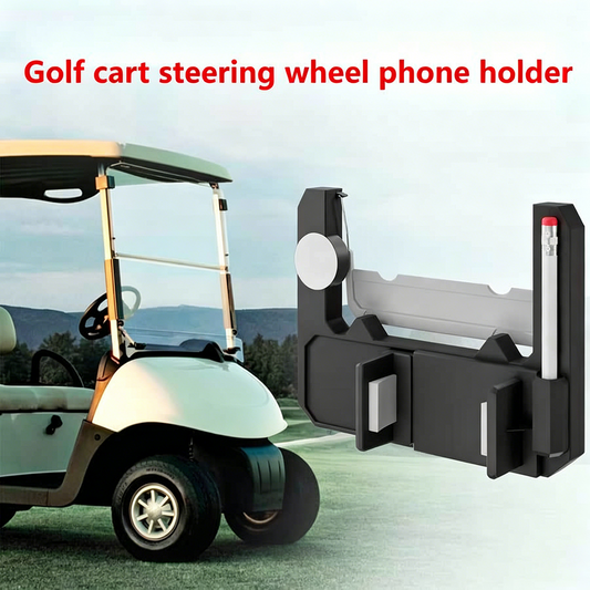 🔥Last Day 48% OFF|🌟⛳ Golf cart steering wheel phone holder🏌️
