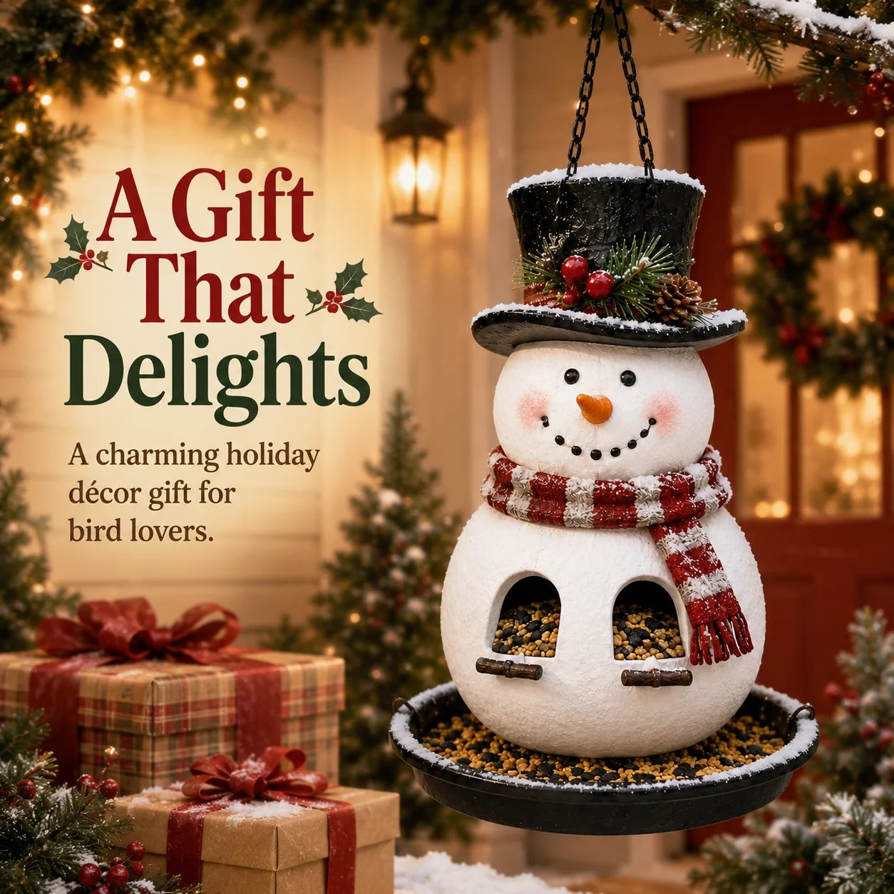 ✨🎄 Christmas Bird Feeder Collection™ – Festive Hanging Garden Feeders for Wild Birds