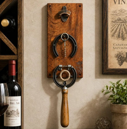🔥 Last Day 50% Off-Wall Mounted Horseshoe Bottle Opener